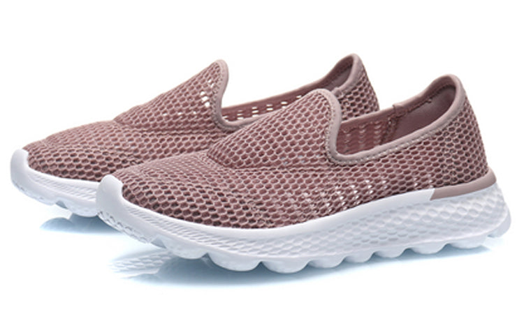 (WMNS) Li-Ning Eazgo 'Taupe White' AREP008-3