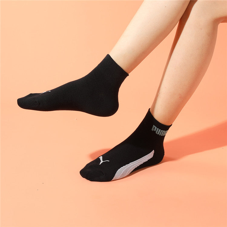 PUMA Sneaker Socks 3 pack 'Black Grey White' 100000496-003