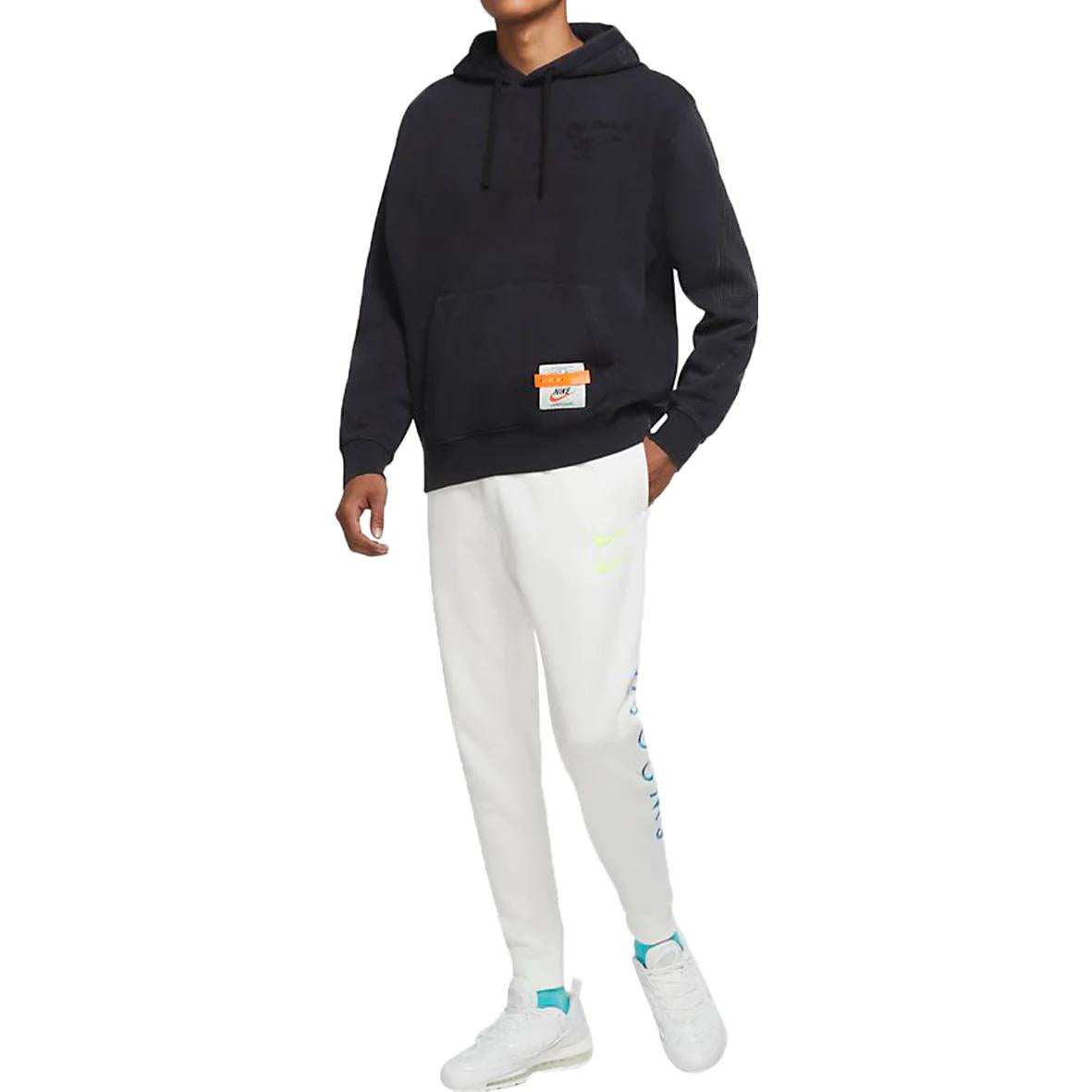 Nike Drip Wash With Print Hoodie 'Washed Black' DC2726-010