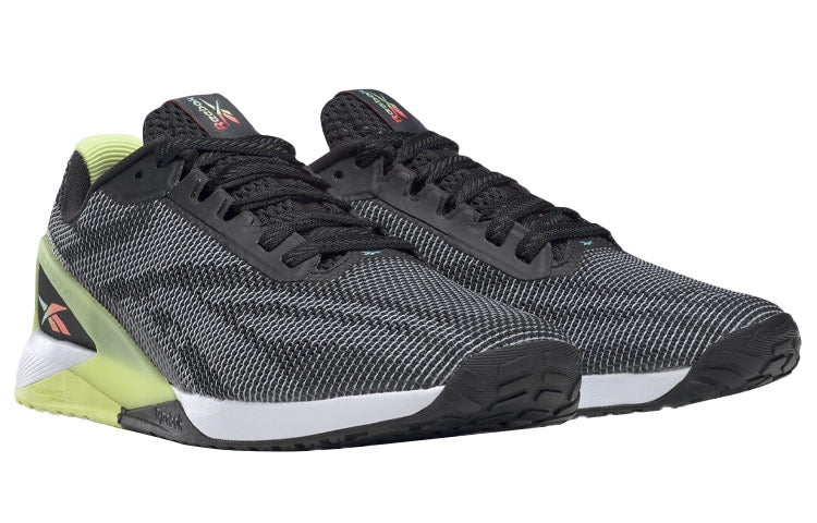 (WMNS) Reebok Nano X1 Grit 'Black Energy Glow' FZ1415