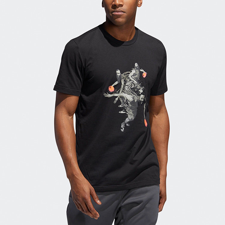 adidas HARDEN MVMT GU Short Sleeve Men's Black DZ1871