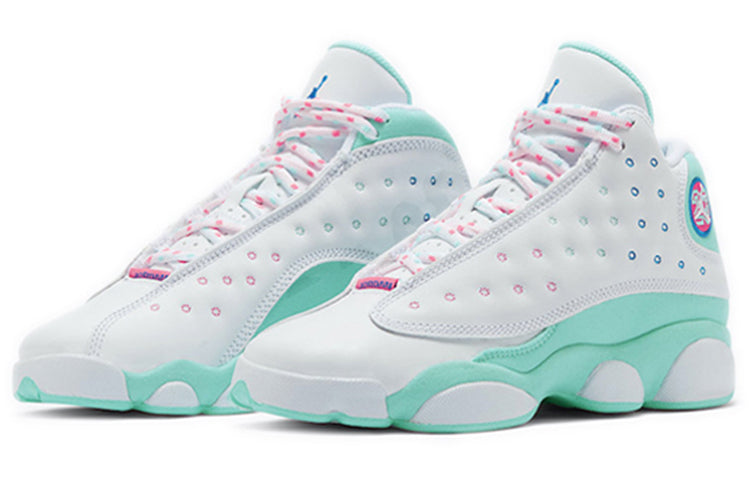 (GS) Air Jordan 13 Retro 'Aurora Green' 439358-100