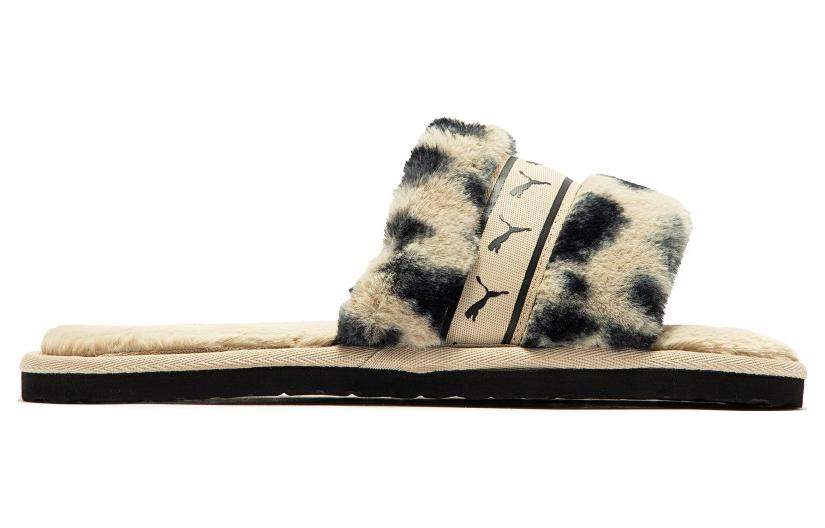 (WMNS) PUMA Fluff Remix Animal BX 'Cream Black' 390970-01
