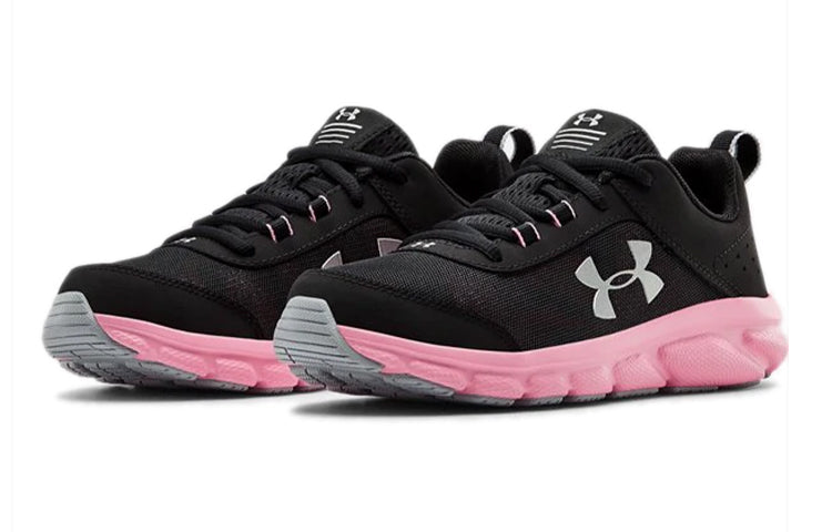 (GS) Under Armour Assert 8 'Black Pink White' 3022100-003