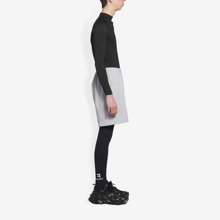 Balenciaga Political Campaign Sweat Shorts 'Grey' 676137TKVI91379