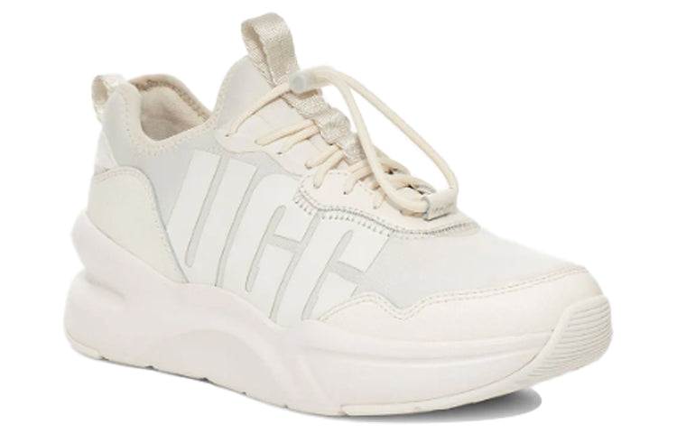 (WMNS) UGG La Daze Cozy Non-Slip Minimalistic Sports Thick Sole Shoe White 1114494-JWHT