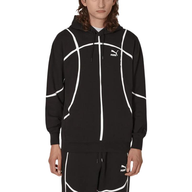 PUMA X Joshua Vides Hoodie 'Black' 535433-01