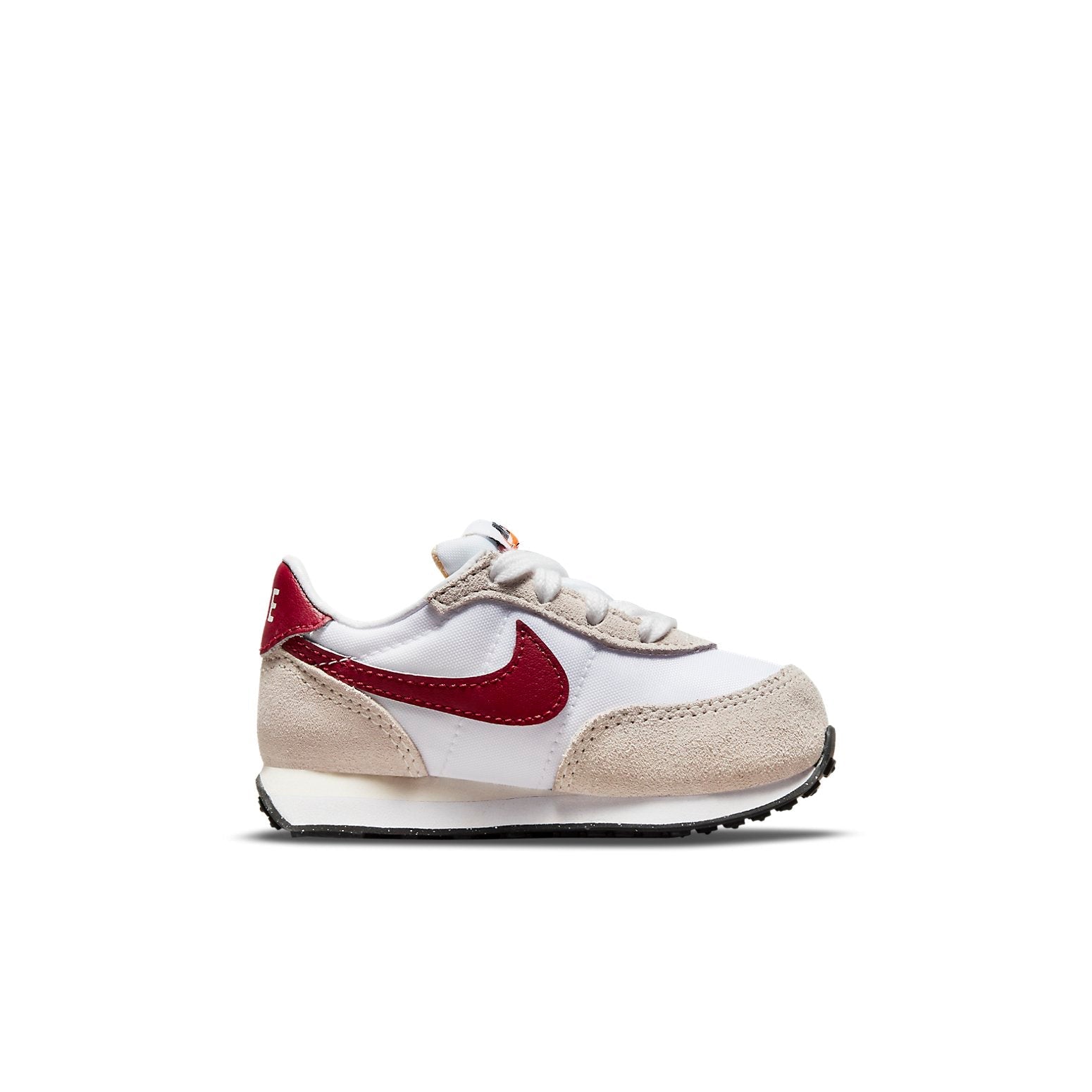 (TD) Nike Waffle Trainer 2 Running Shoes White/Red DC6479-101