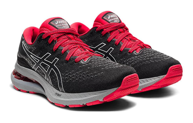 (GS) ASICS Gel-Kayano 28 'Black Electric Red' 1014A210-002