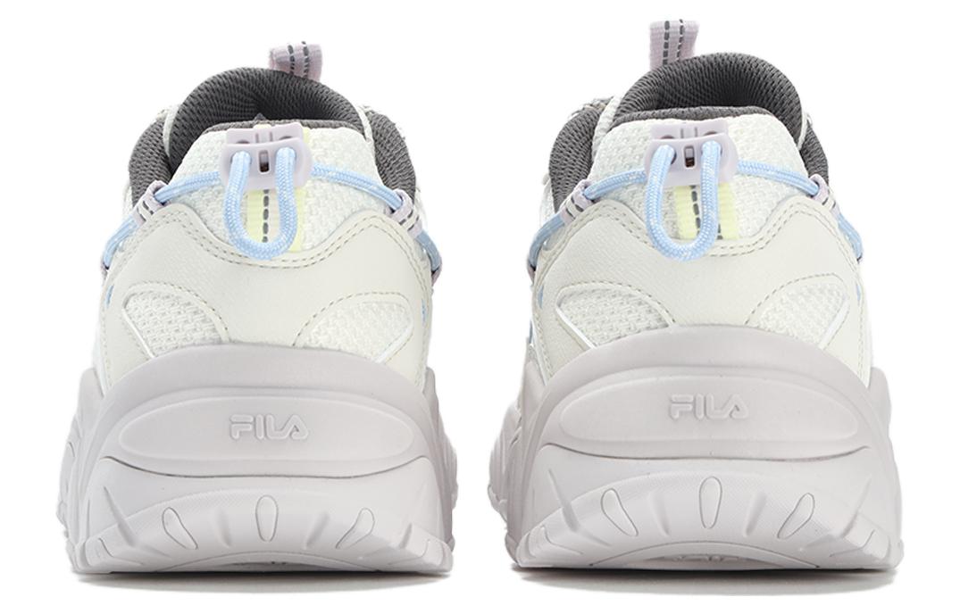 (WMNS) FILA Fluid 4 Sneakers 'White Grey' F12W332113FGD