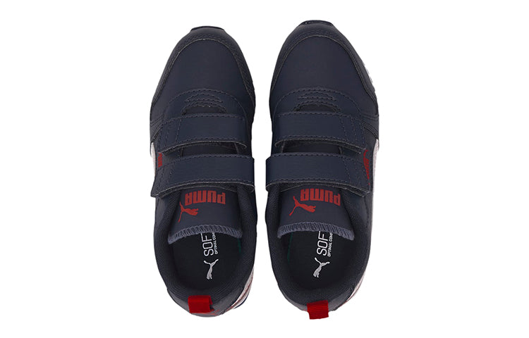 (PS) PUMA R78 Running Shoes Blue/White/Red 374429-03