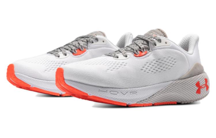(WMNS) Under Armour HOVR Machina 3 'White Bright Orange' 3025660-101