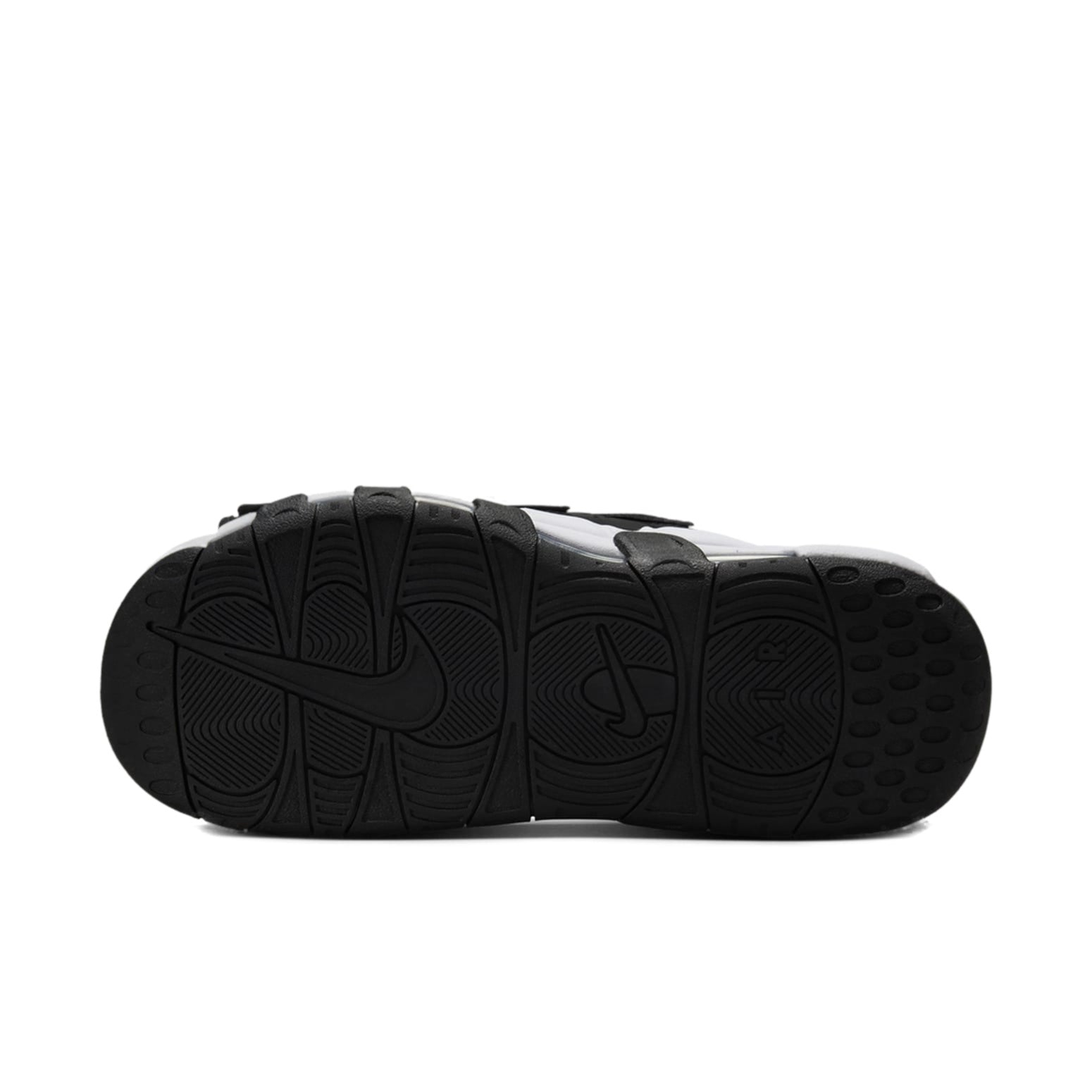 Nike Air More Uptempo Slides 'Black White Red' FJ2707-001