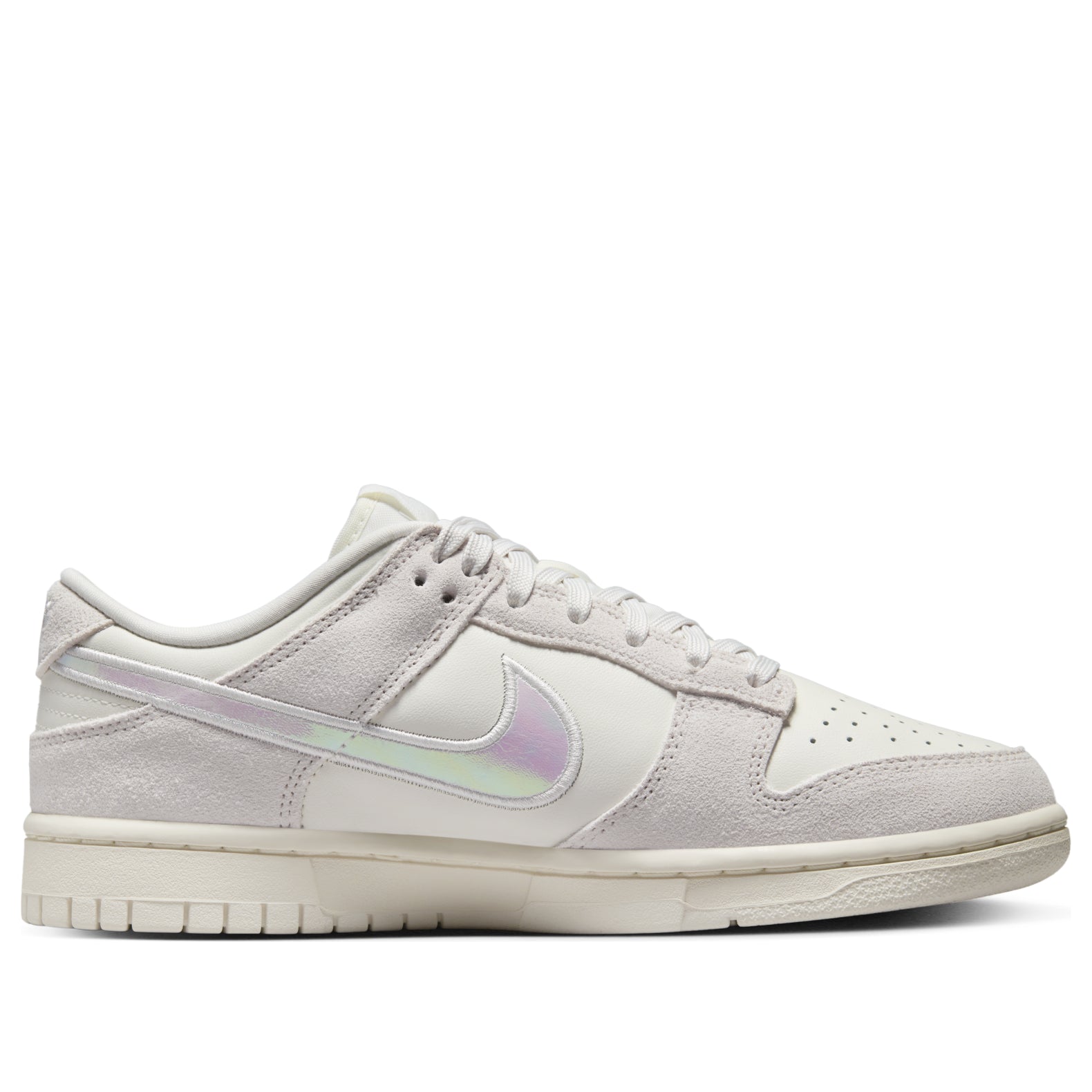 (WMNS) Nike Dunk Low 'Sail Iridescent Swoosh' HF5074-133