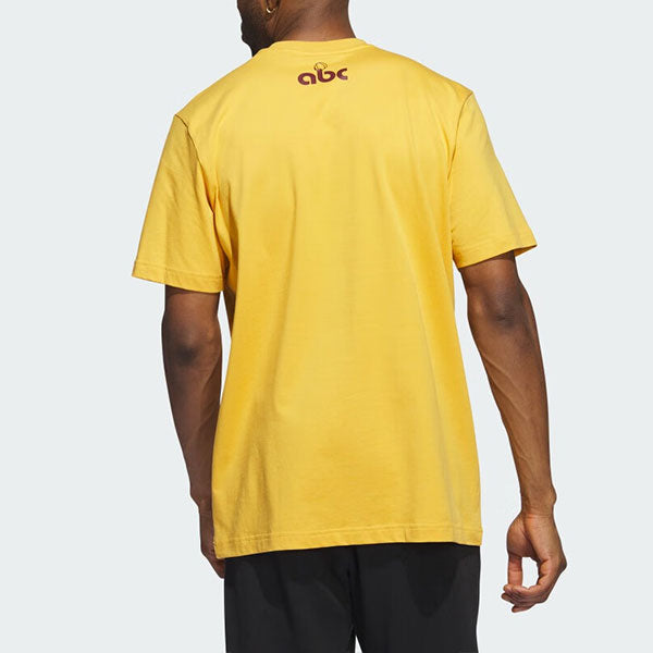 adidas Summer Camp ABC T-shirt 'Preloved Yellow' IM4625