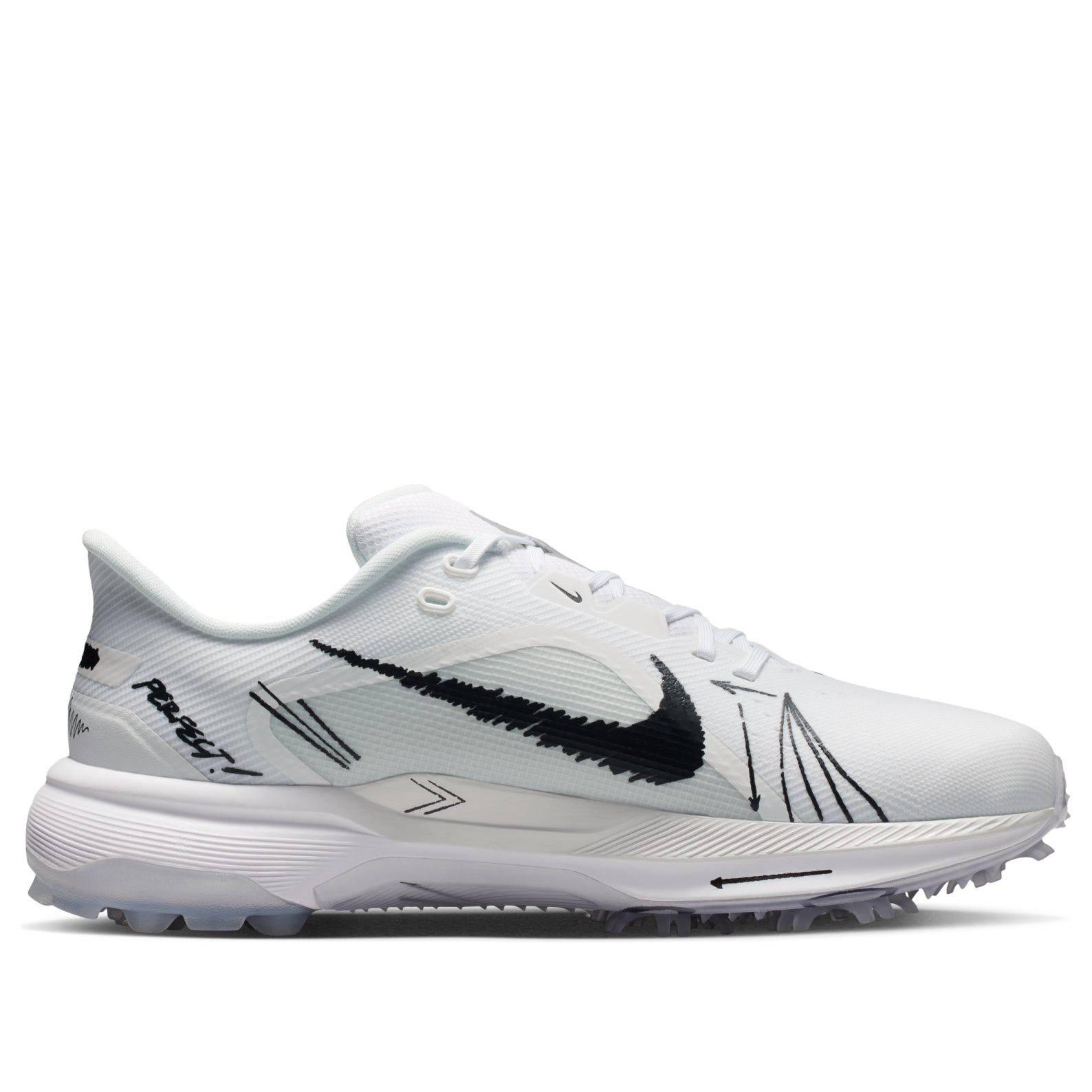 Nike Pegasus 1 G 'White Black Metallic Silver' IR3241-100