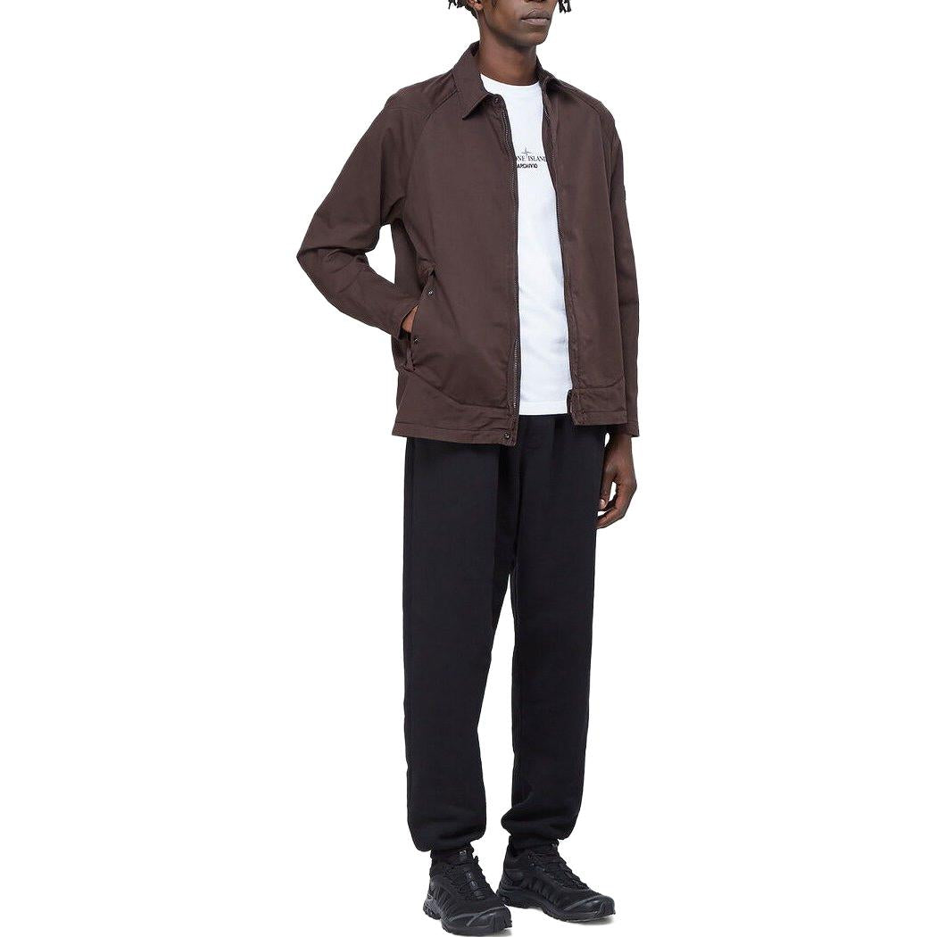 STONE ISLAND Ghost Overshirt 'Brown' 7315116F4-V0070