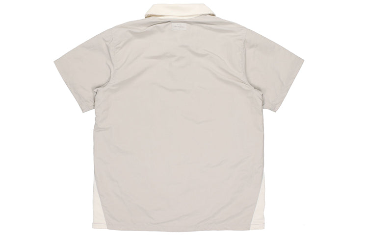 Nike x Fear of God x NBA Crossover Solid Color Loose Short Sleeve Shirt Gray CU4616-271