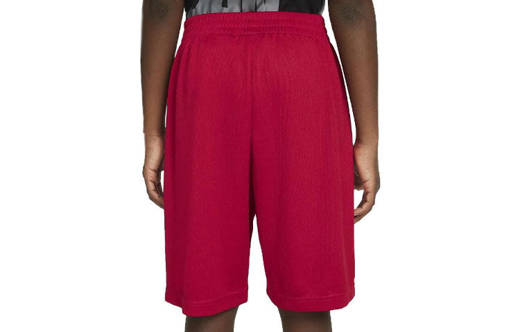 (GS) Air Jordan Logo Mesh Shorts 'Red' CW1500-687