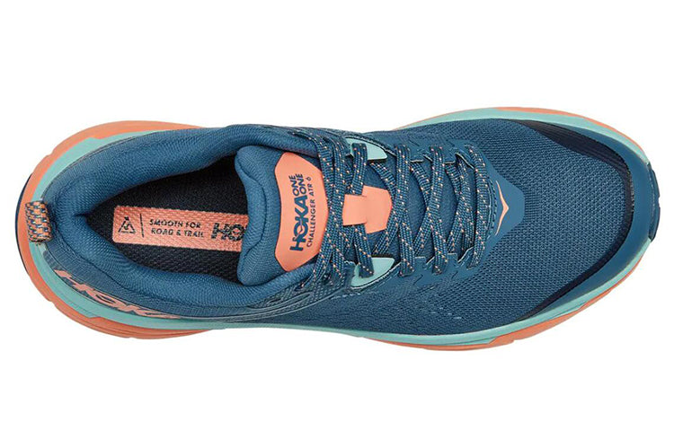 (WMNS) HOKA ONE ONE Challenger ATR 6 'Real Teal Cantaloupe' 1106512-RTCN