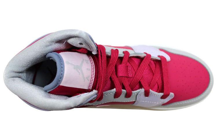(GS) Air Jordan 1 Mid 'Hyper Fuchsia' 555112-609