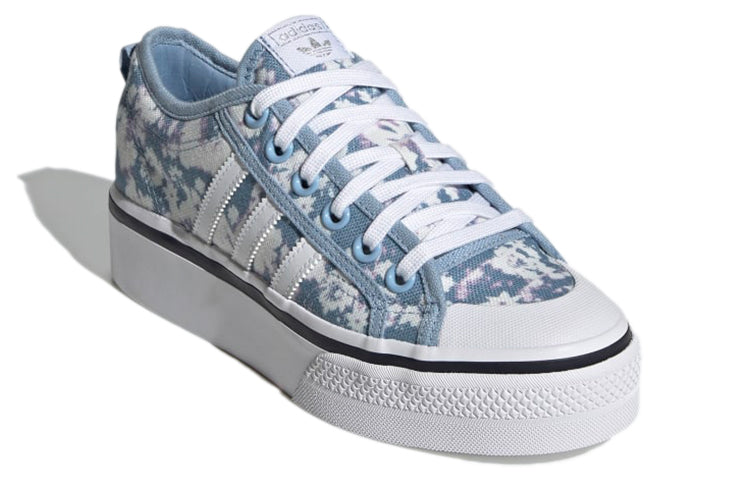 (WMNS) adidas Nizza Platform Low 'Bleached-Out Floral' H01232