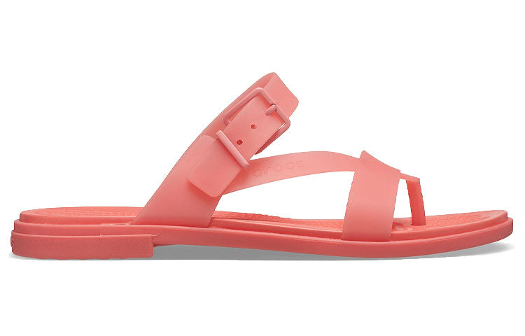 (WMNS) Crocs Tulum Slides 'Translucent Orange' 207173-6SL