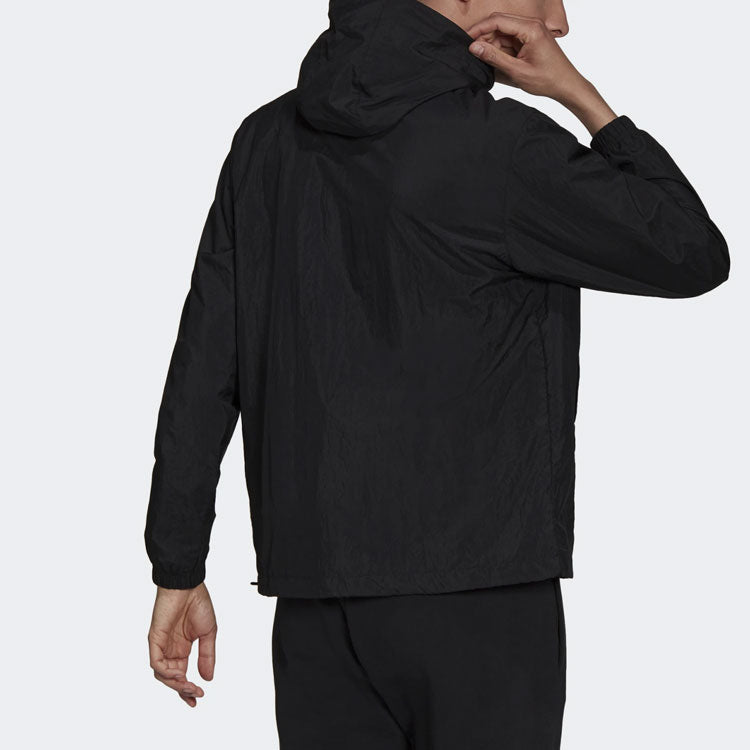 Men's adidas logo Sports Black Jacket H35650