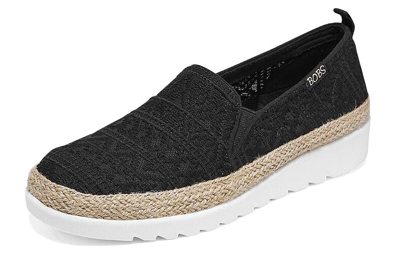 (WMNS) BOBS Flexpadrille HI Crisp Meadow 'Black' 113990-BLK