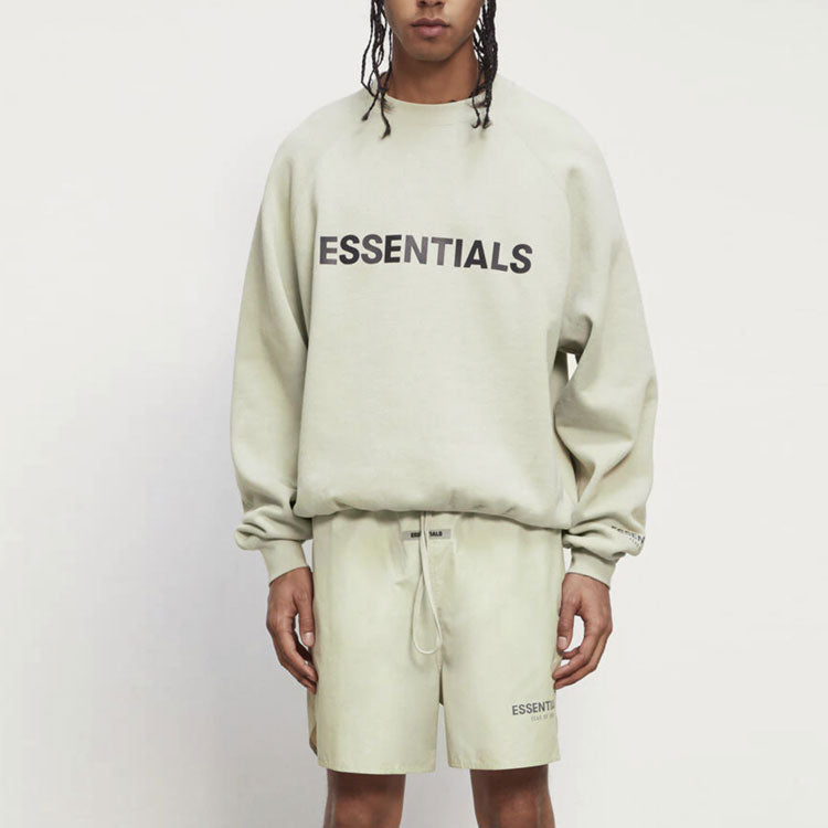 Fear of God Essentials SS20 Crewneck Sweater 'Buttercream' FOG-SS20-296