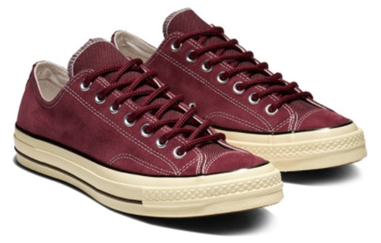 Converse Chuck Taylor All Star 1970s Low Top Burgundy/Black/Egret 162375C