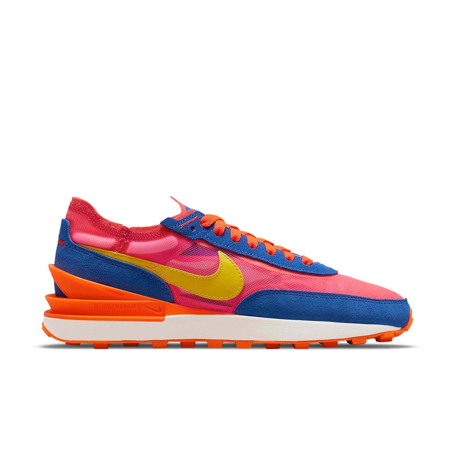 (WMNS) Nike Waffle One 'Racer Blue Hyper Pink' DC2533-400