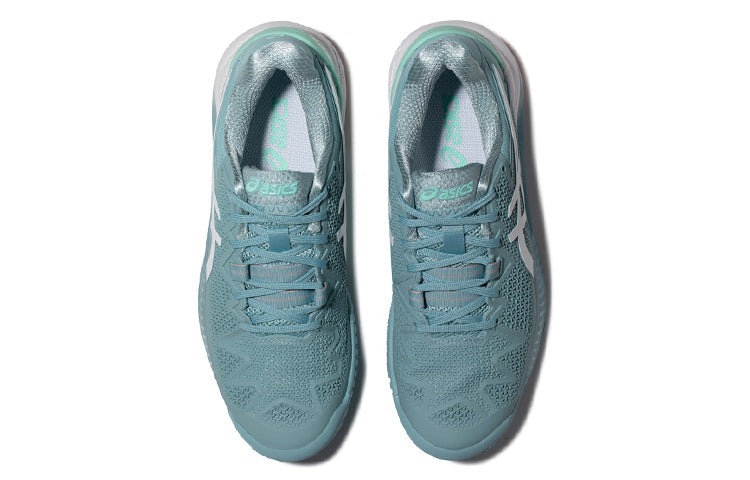 (WMNS) ASICS Gel Resolution 8 'Smoke Blue' 1042A072-408