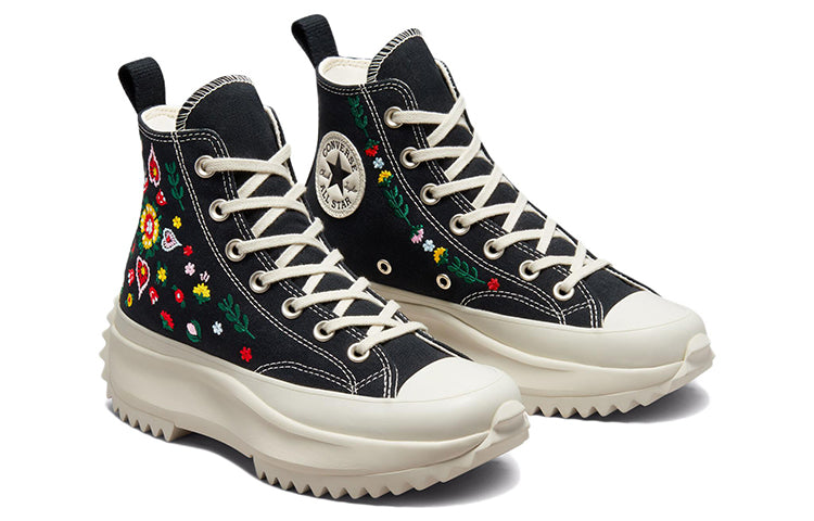 Converse Run Star Hike Platform High 'Floral Embroidery' A02192C
