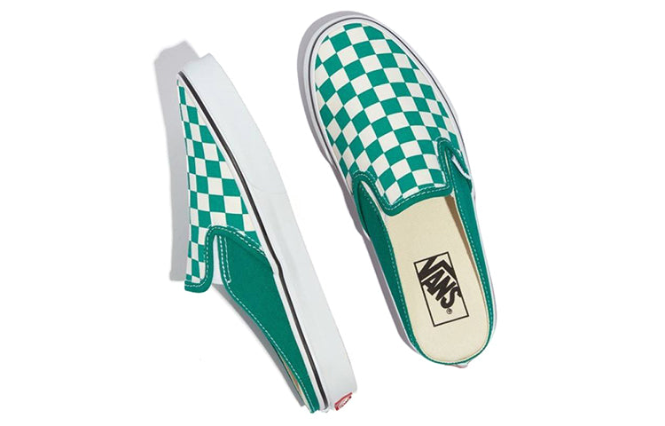 Vans Classic Slip-On Mule 'Green White' VN0A4P3U06B