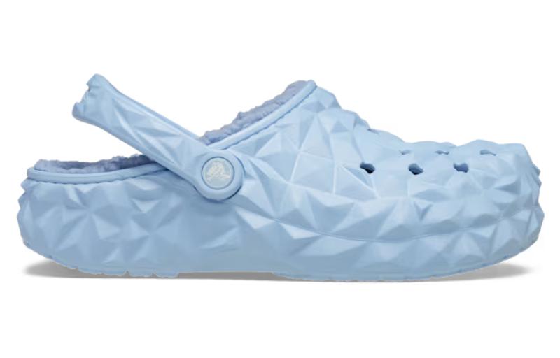 Crocs Classic Lined Geometric Clogs 'Blue' 210069-4NS