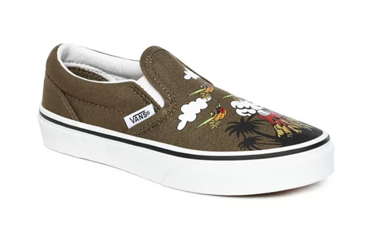 (PS) Vans Classic Slip-On 'Olive Green' VN0A4BUT0I2