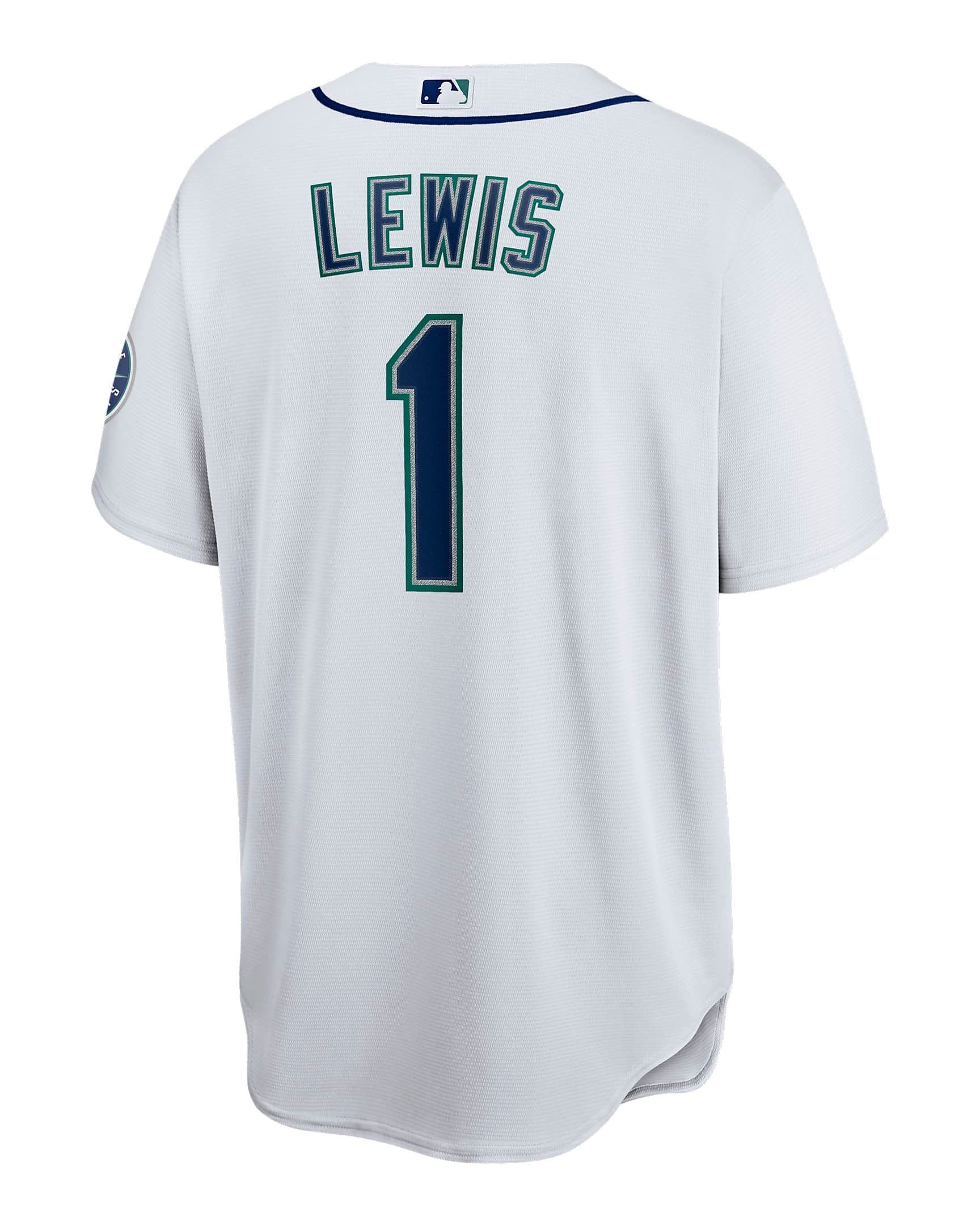 Nike x MLB Seattle Mariners Replica Baseball Jersey 'Kyle Lewis 1' T770MVWHMV7-01B
