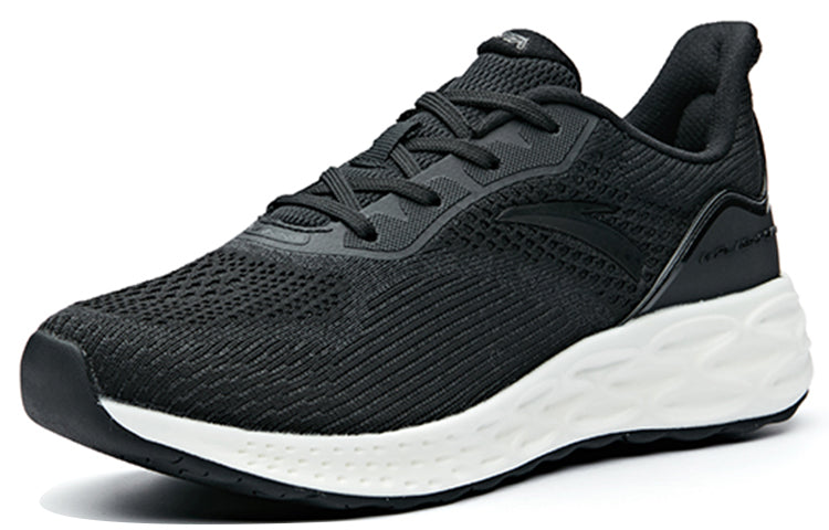 (WMNS) ANTA Running Series Sneakers 'Black White' 12835588-1