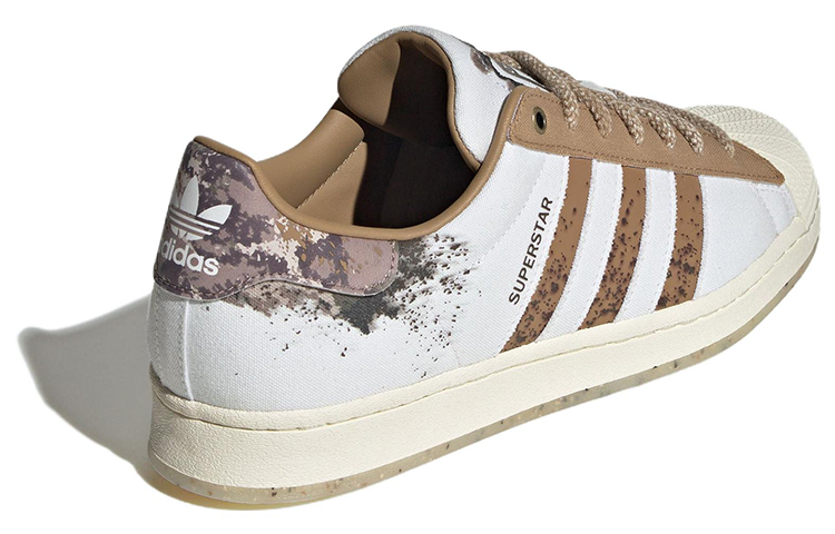 adidas Originals Superstar Shoes 'White Brown' IG5976