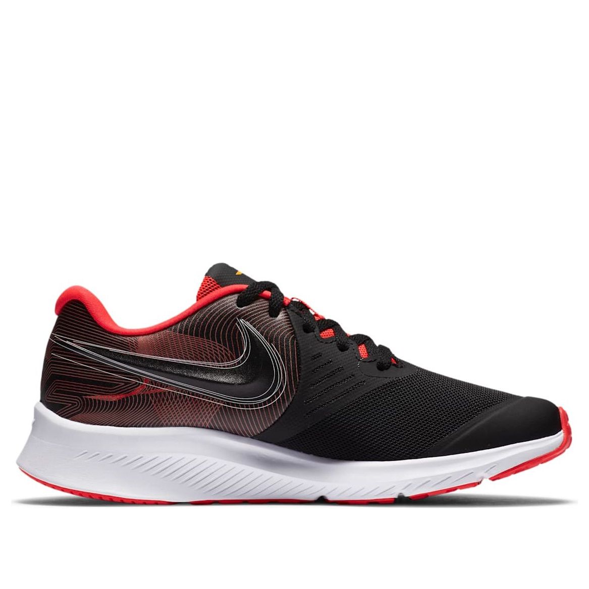 (GS) Nike Russell Wilson x Star Runner 2 'Black Laser Crimson' CZ2313-001