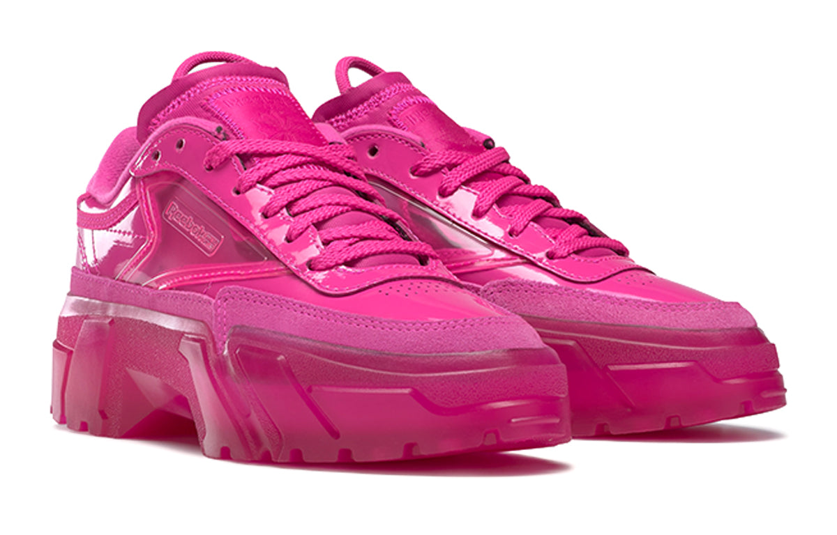 (GS) Reebok Cardi B x Club C J 'Dynamic Pink' H02527