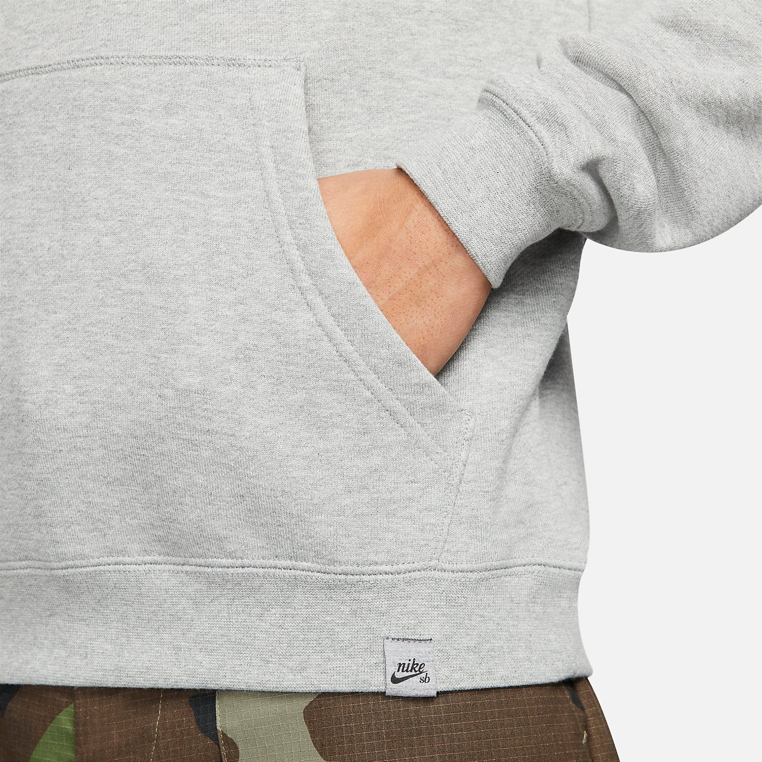Nike SB Premium Skate Hoodie 'Dark Grey Heather' DH2645-063