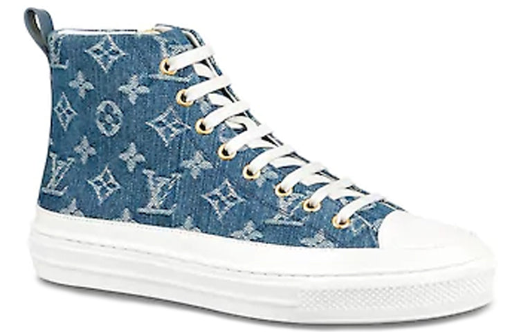 (WMNS) LOUIS VUITTON LV Stellar Hi 'Blue Monogram' 1A4VT2
