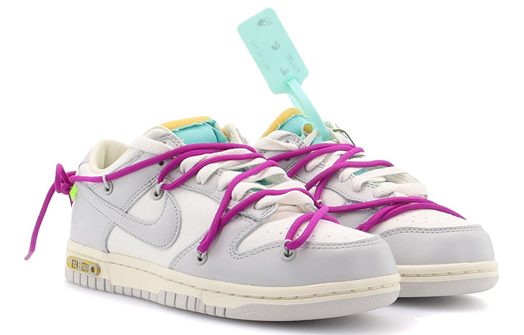 Nike x Off-White Dunk Low 'Lot 21 of 50' DM1602-100