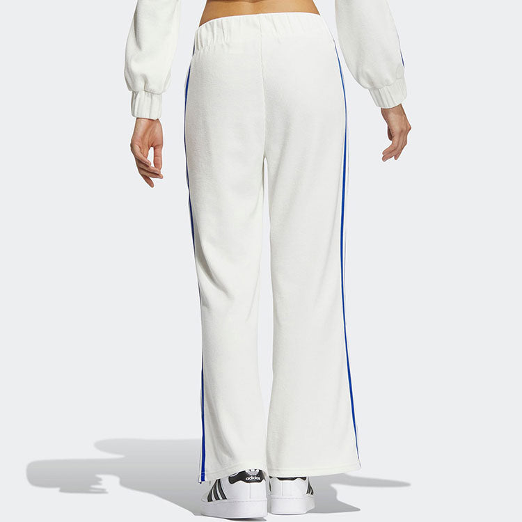 (WMNS) adidas Originals Track Pants 'White Blue' IY7121