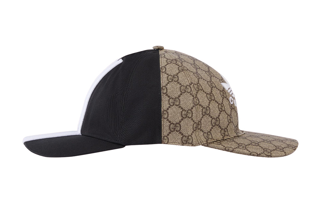 Adidas X Gucci Double Sided Baseball Hat 'Black Beige' 719406-4HAST-9760