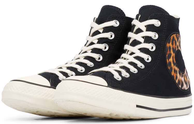 Converse Chuck Taylor All Star 70s Wild Logo High Top C-Leopard 'Black White' 164673C