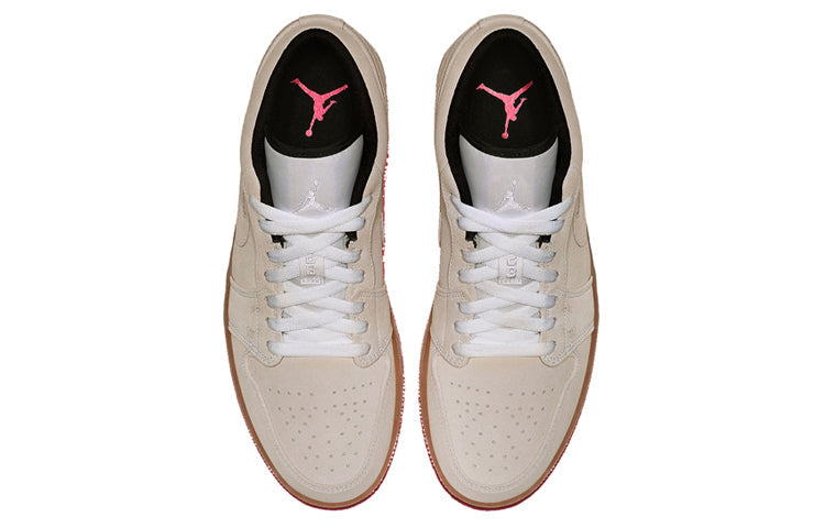 Air Jordan 1 Low 'White Gym Yellow' 553558-119