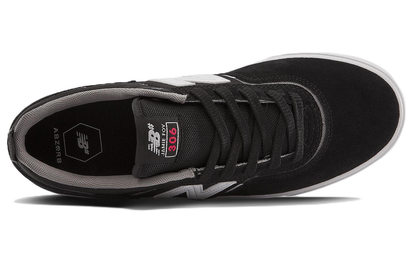 New Balance Jamie Foy x New Balance Numeric 306 'Black White Gray' NM306BMS